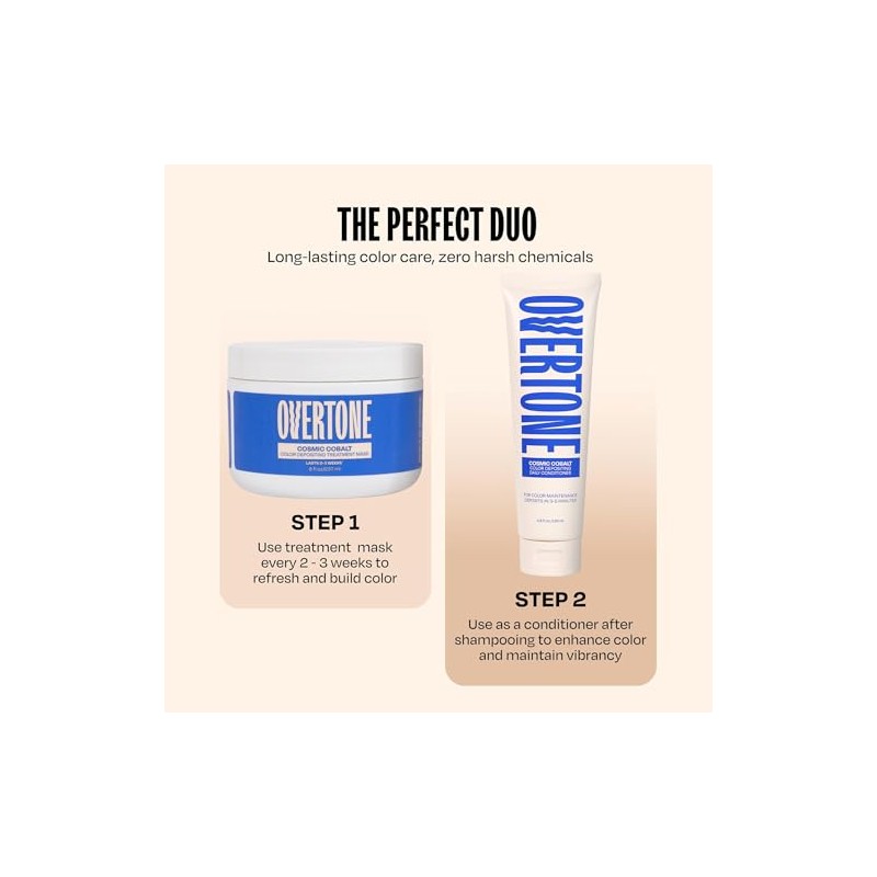 oVertone Acondicionador Depósito de Color para El Cabello - 8Oz