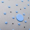 R&Xrenxia Round Roof Rain Top Shower Head, ABS Grey Shower