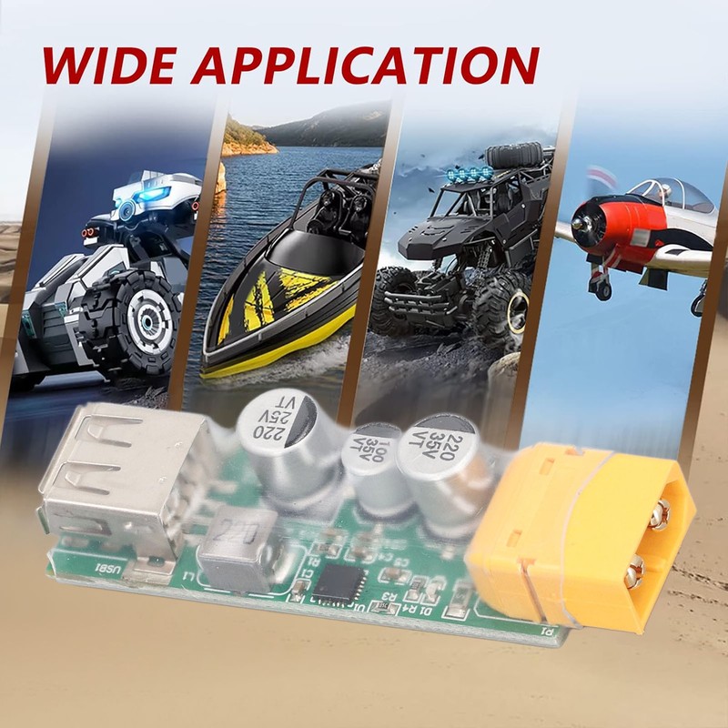 RC Racing Drone Fast Charge Adapter Lithium Battery USB Fast