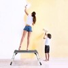 IRONMAX Work Platform Step Ladder, 40 Inch Widen Heavy Duty