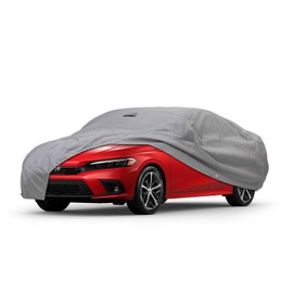 DaShield Ultimum Series Car Cover Waterproof All Weather for Honda Civic Car Cover 2016-2025 Sedan 4-Door - Protection Semi Custom Fit - Dust, Sun, Snow, Rain, Protection in&Outdoor