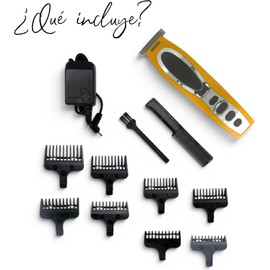 Wahl Beard Trimmer para Hombre Recortadora de Barba y Bigote con Peines Guía Ajustables Cortadora de Precisión para Perfilado y Cuidado Personal