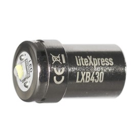 LiteXpress LXB430 2 Mode LED Upgrade Module 430 or 40 Lumen Only for 2 C/D Cell Maglite Torches