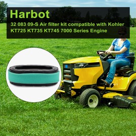 Harbot 7000 Series Air Filter Kit for Kohler KT715 KT725 KT730 KT735 KT740 KT745 Enduro XT1 XT2 Replace for kh-32-883-09-s1 32 083 09