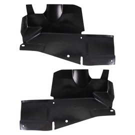 TRQ TRQ Front Inner Fender Liner Set Compatible with 2004-2007 Pontiac Grand Prix GM1249146 GM1250134