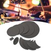 10Pcs Drum Mute Pad Volume Reduction Rubber Practice Silencer Mat