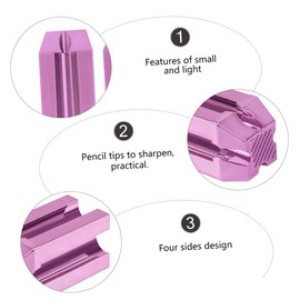 FOMIYES Eyebrow Pencil Sharpener Tool Slot Makeup Pencil Sharpener for Flat-tip Fine Tip for Girls Health-