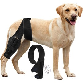 Dlevakve Medium Dog Knee Brace for Torn Acl Hind Leg for Support with Cruciate Ligament Injury, Better Recovery with Dog Leg Braces for Back Leg