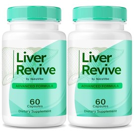 (2 Pack) Liver Revive Capsules – Gentle Restore Formula with a Clean, Natural Blend to Support Internal Harmony, Balanced Well-Being & Daily Vitality | LiverRevive Easy-to-Swallow Pills (120 Capsules)