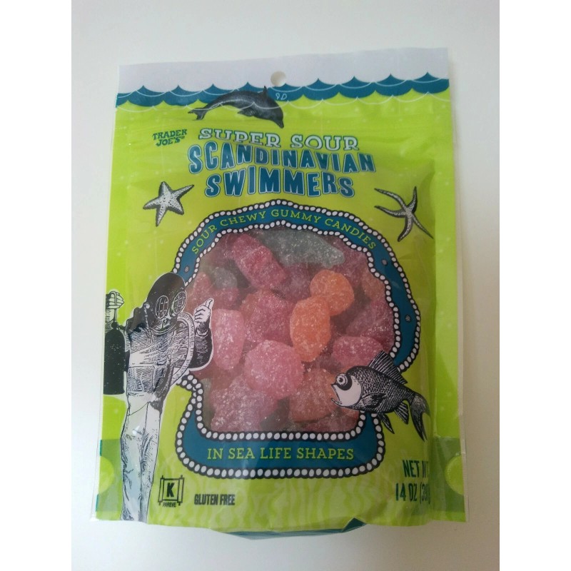 Trader Joe's 5 Pack Trader Joe's Super Sour Scandinavian Swimmers