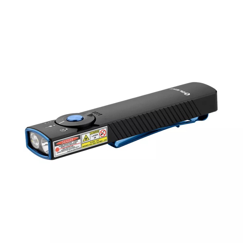 Olight Arkfeld Pro Black CW Amercian Flag LED Light/Green Beam/UV,