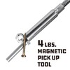 Powerbuilt 640584 4 Lb Telescoping Magnetic Pick Up Tool Reaches