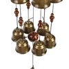 Gardenvy Bird Nest Wind Chime, Bird Bells Chimes with 12