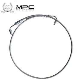 MPC Motorsport Tucked Clutch Line for 94-01 DC Integra H Swap H22a H23 [Silver]