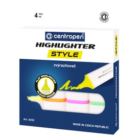 PK 4 Centtropen Fluo Highlighter 6252