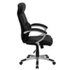 Flash Furniture High Back Black LeatherSoft Executive Swivel Office Chair