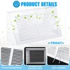 Honeydak 1 Pack Baseboard Vent Covers 14" x 6" Duct