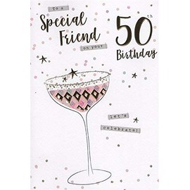 Special Friend On Your 50th Birthday - Birthday Card