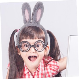 VICASKY 2pcs Bunny Ears Headbands for Girls Cartoon Hair Accessories for Easter Party and Cosplay Adorable for All Ages