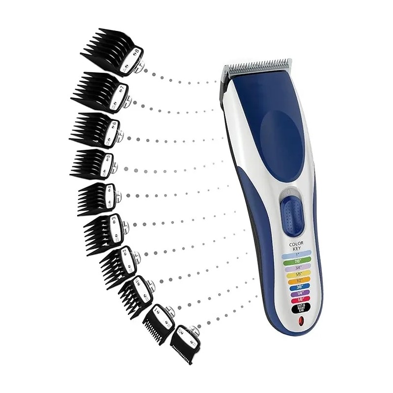 Peine Gua De Negro Para Rasuradora Profesional Wahl 10pcs