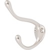 Stone Harbor Hardware Coat & Hat Hook, 3-1/2" High, 2-1/4"