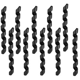 Frame Protectors Cable Protectors Protective Sleeves for Bicycle Pipe Protection Soft Spiral Abrasion Resistant 10 Pack (Black)