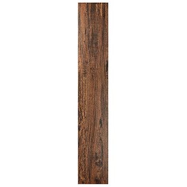 Tivoli II Self Adhesive Vinyl Floor Planks, 10 Pack - 6" x 36", Mahogany - Peel & Stick, DIY Flooring - Natural Wood Grain Feel for Kitchen, Dining Room & Bedrooms by Achim Home Decor