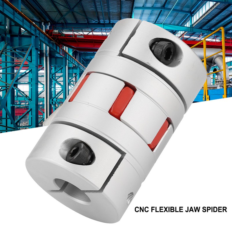 Flexible Spider Shaft Coupling OD40mm x L66mm CNC Stepper Motor