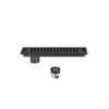 Akitbahome 11.8-Inch SUS304 Stainless Steel Square Shower Floor Drain with