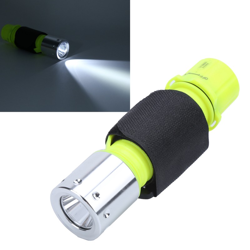 Diving Flashlight IPX8 Waterproof Portable Professional Rechargeable LED Diving Light