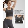 High Impact U Back Sports Bras for Women Wirefree Built