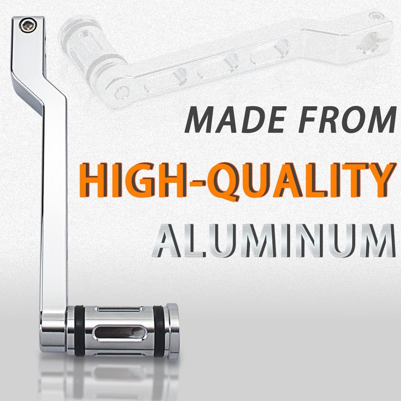 Hokuotolite Heel Toe Shift Pegs, Aluminum Front and Rear Levers