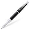 CROSS Beverly Black Lacquer Rollerball Pen with Polished Chrome Appointments