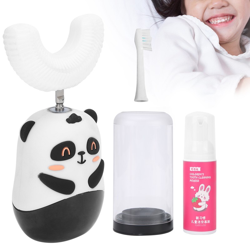 Automatic Children U Shaped Toothbrush Electric IPX7 Waterproof Kids Teeth