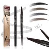 4-Tip Microblading Eyebrow Pen, Waterproof Eyebrow Pencil Microblade Eyebrow Pens