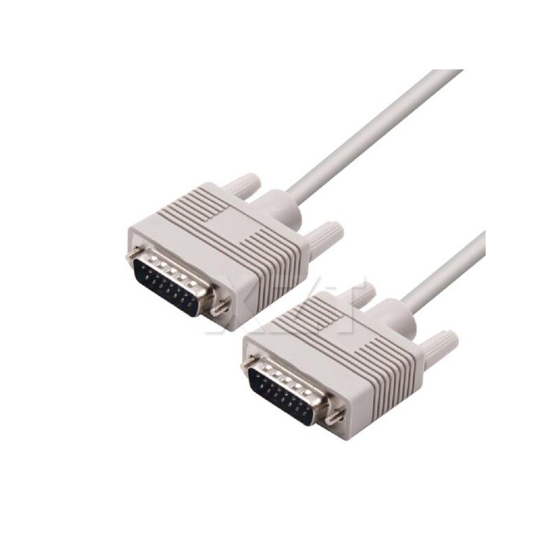 DB 1PCS DB15 2열 15핀 남성-남성 데이터 케이블, 산업 제어