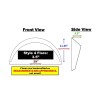 Lemon Hill Avenue Universal Metal Fender Flares Style 4: 3.5"