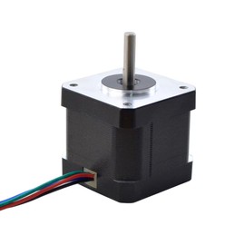 STEPPERONLINE 0.9deg Nema 17 Stepper Motor 36Ncm 0.9A 42x42x40mm 4-lead for DIY 3D Printer CNC