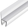 2-Pack Butecare Frameless Shower Door Side Seal Strip for 1/2"