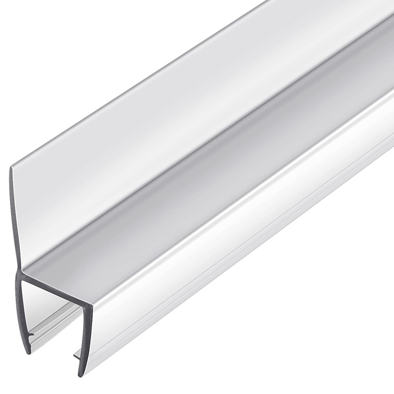 2-Pack Butecare Frameless Shower Door Side Seal Strip for 1/2"