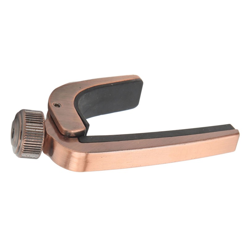 Metal Spring Capo Tone Adjustment Tool for Ukulele Acoustic Guitar