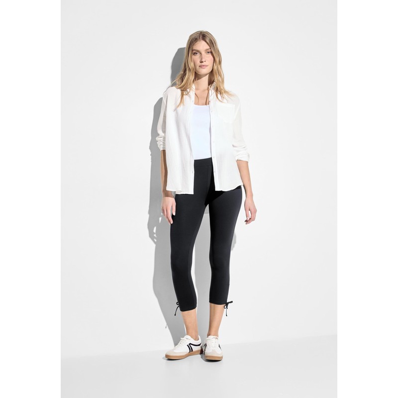 Cecil Women's 3/4 Leggings, black