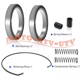 JINFANNIBI One Way Clutch Bearing Kit Set For Can-Am Outlander Commander Renegade Maverick
