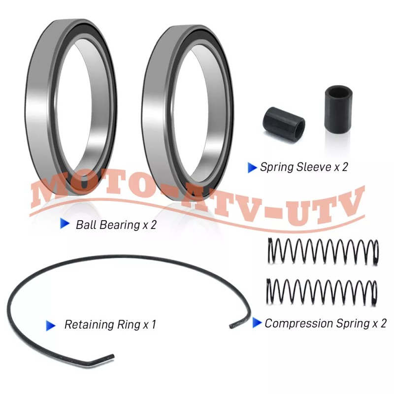 JINFANNIBI One Way Clutch Bearing Kit Set For Can-Am Outlander