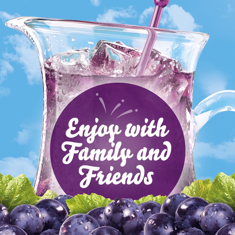 Crystal Light Concord Grape Artificially Flavored Powdered Drink Mix, 6