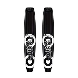 Rimmel Scandaleyes Retro Glam Mascara, Black, 0.41 Fl Oz (Pack of 2)