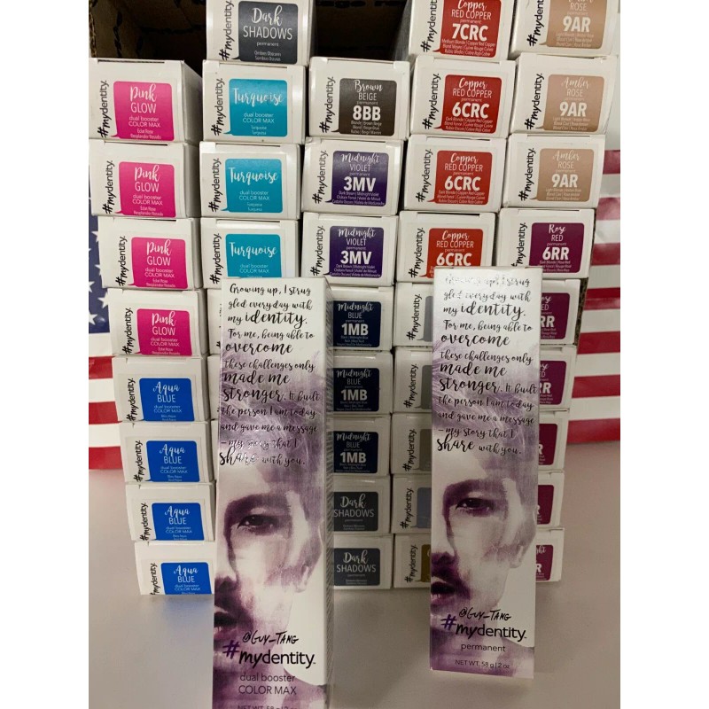 GUY TANG #MYDENTITY DUAL BOOSTER COLOR MAX 2 OZ TURQUEISE