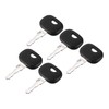 sourcing map Equipment Key Machines Ignition Key for Excavator (Part