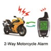 BANVIE 2 Way Motorcycle Security Alarm System with Remote Engine