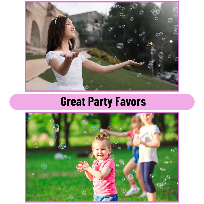 Mr. Pen- Mini Wedding Bubbles, 4-Inch, 16 Pack, White Mini